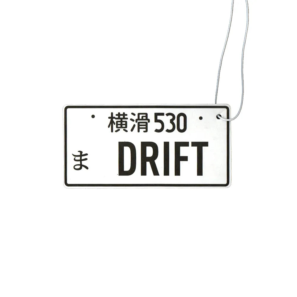 Japanese Licence Plate Air Freshener - underside detail