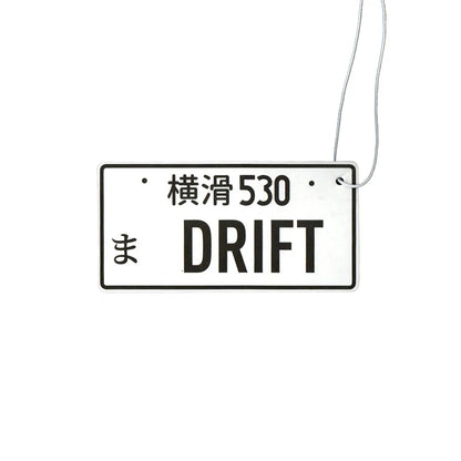 Japanese Licence Plate Air Freshener - underside detail