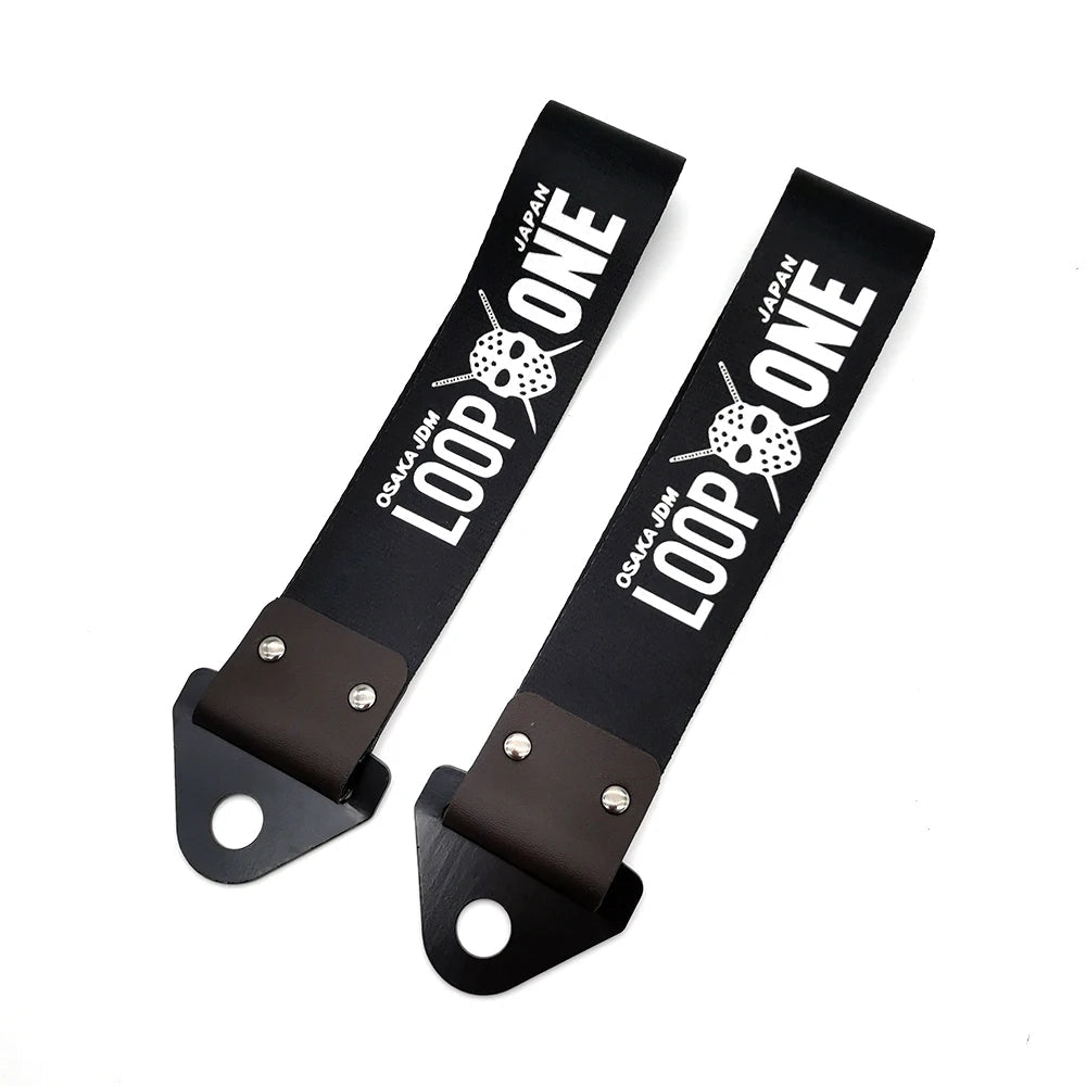 Japanese Street Style Tow Straps - close-up detail