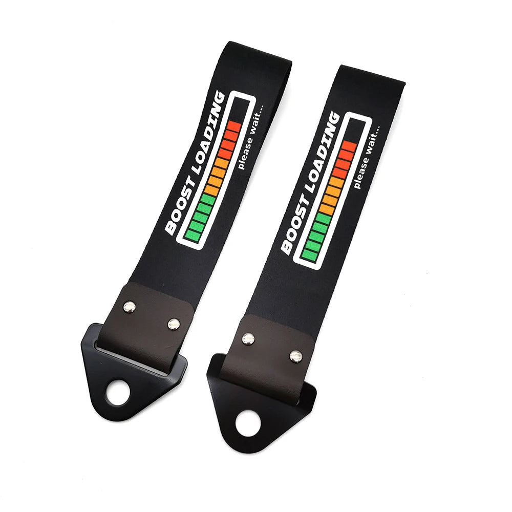 Japanese Street Style Tow Straps - fitment detail