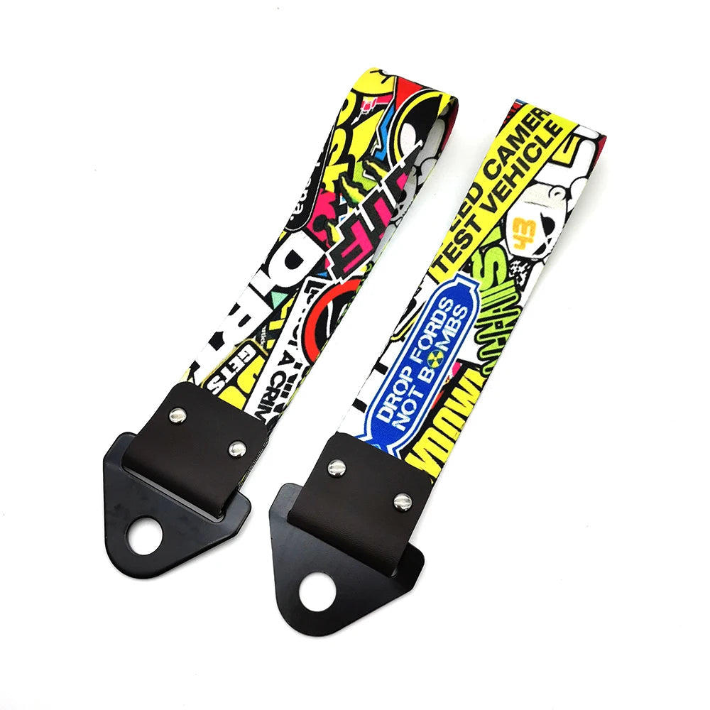 Japanese Street Style Tow Straps - front view