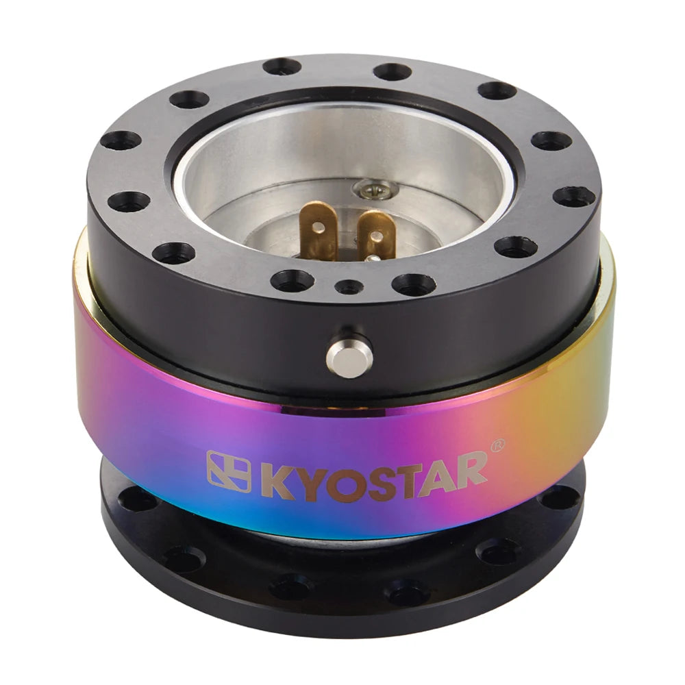 Kyostar DING Quick Release Steering Hub Adapter - close-up detail