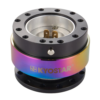 Kyostar DING Quick Release Steering Hub Adapter - close-up detail