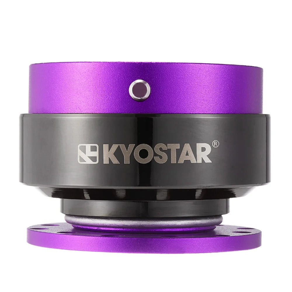 Kyostar DING Quick Release Steering Hub Adapter - in-use view