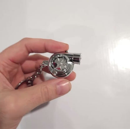 Spinning Turbo Keychain With Dose Sound And LED
