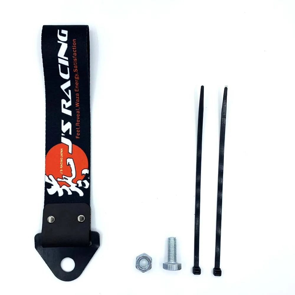 racing style tow straps various designs and styles jdm JS racing