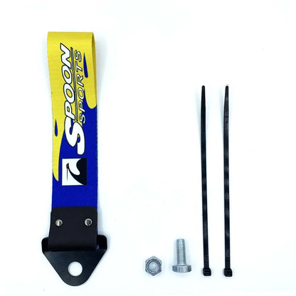 racing style tow straps various designs and styles jdm spoon
