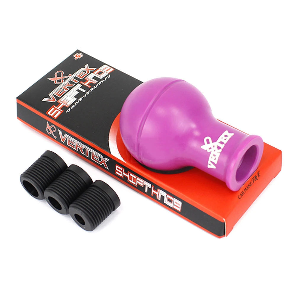Vertex Shift Knob With Thread Adapters - colour and finish options