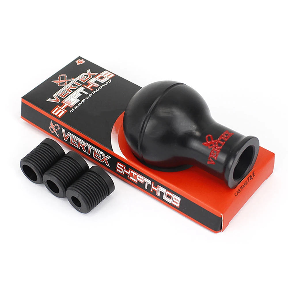 Vertex Shift Knob With Thread Adapters - front view